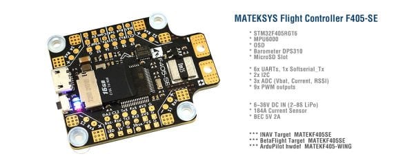 F405-SE Uçuş Kontrol Kartı