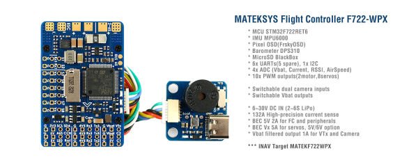 F722-WPX Uçuş Kontrol Kartı