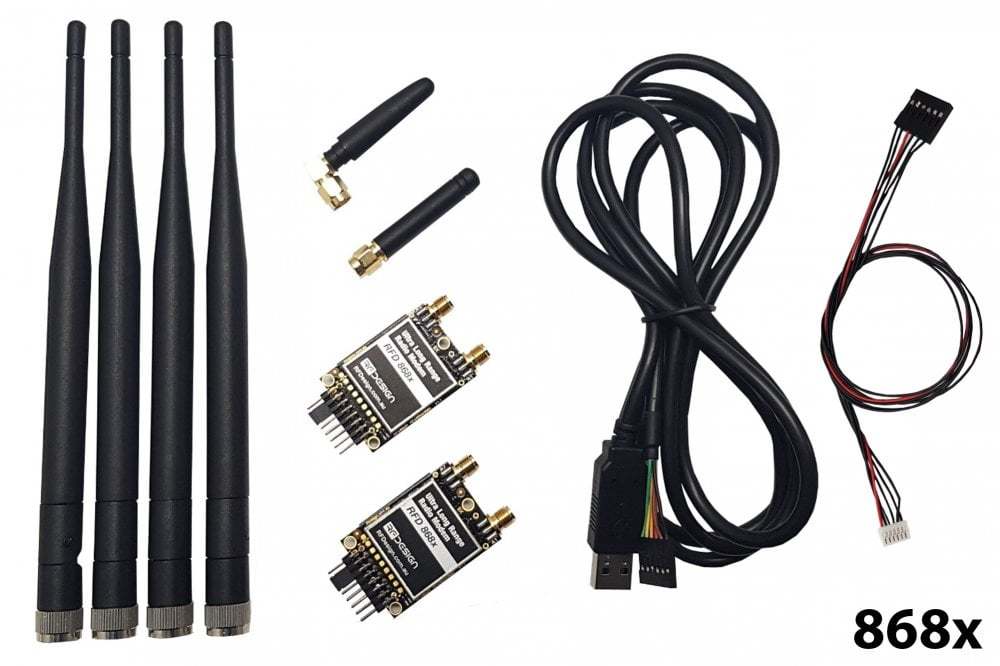 RFD868x Telemetri Radyo Seti Bundle Pixhawk