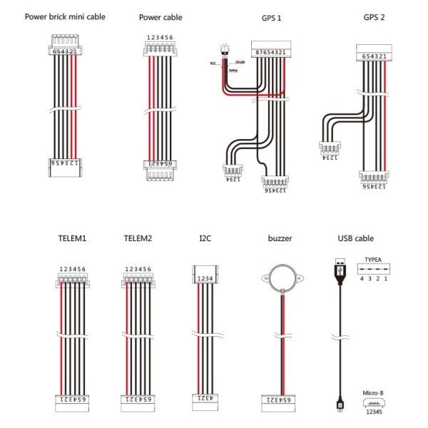 Pixhawk 2&2.1 Kablo Seti