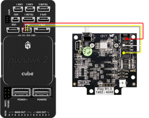 IR-Lock Sensör (Pixhawk 2.1 Bağlantı Kablosu dahil)