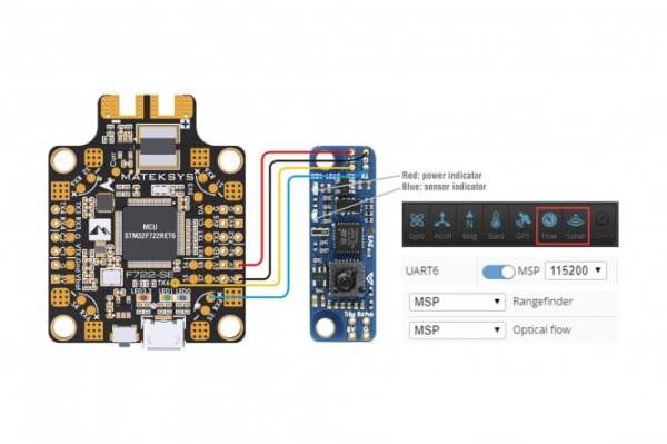 Optical Flow & LiDAR Sensor 3901-L0X
