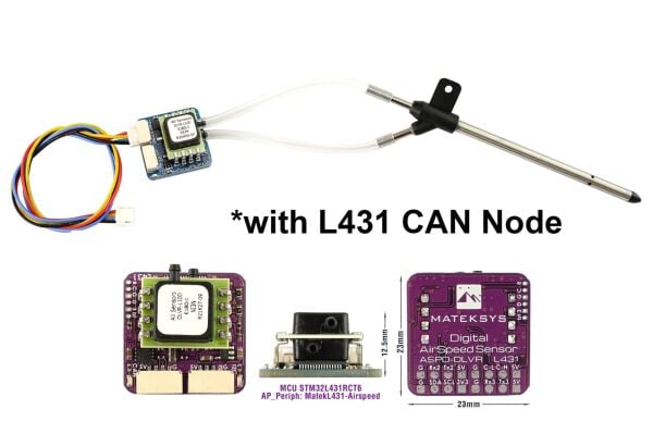 Digital Air Speed SensorASPD-DLVR - New L431 CAN Node