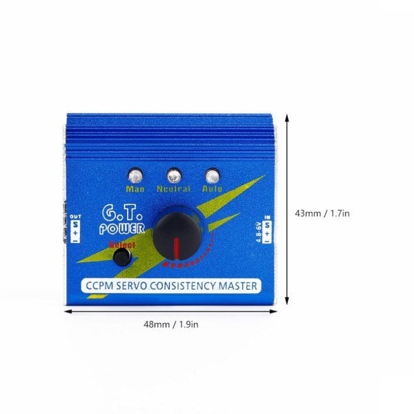 GT Power RC™ Servo & ESC Tester