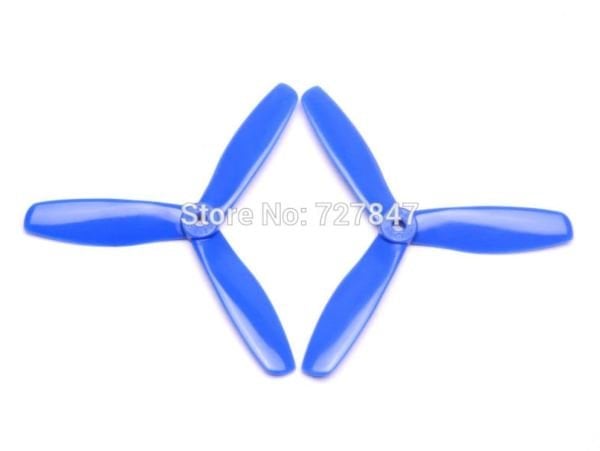5x4.5 Bullnose V2 (2xCCW & 2xCW) 5045 Mavi Pervane