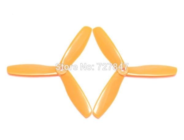 5x4.5 Bullnose V2 (2xCCW & 2xCW) 5045 Turuncu Pervane