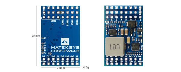 CRSF to PWM Converter CRSF-PWM-B