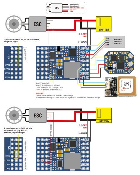 CRSF to PWM Converter CRSF-PWM-B