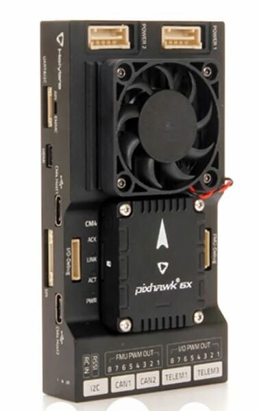 RPi CM4 Baseboard + Pixhawk 6X + PM03D