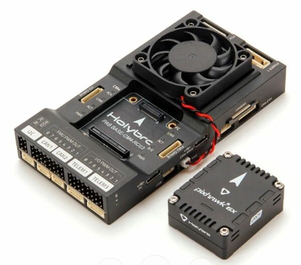 RPi CM4 Baseboard + Pixhawk 6X + PM03D