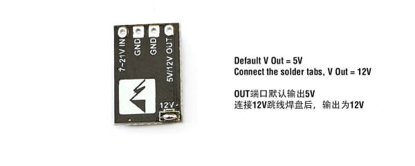 Micro BEC 7-21V to 5V/12V to 5V/12V-1.5A