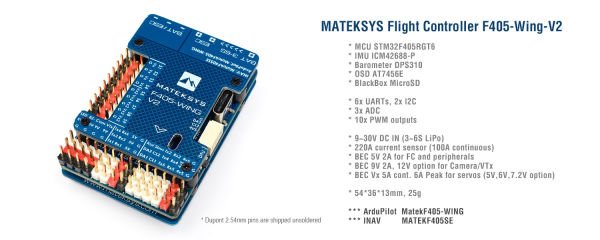 F405-WING V2 Uçuş Kontrol Kartı