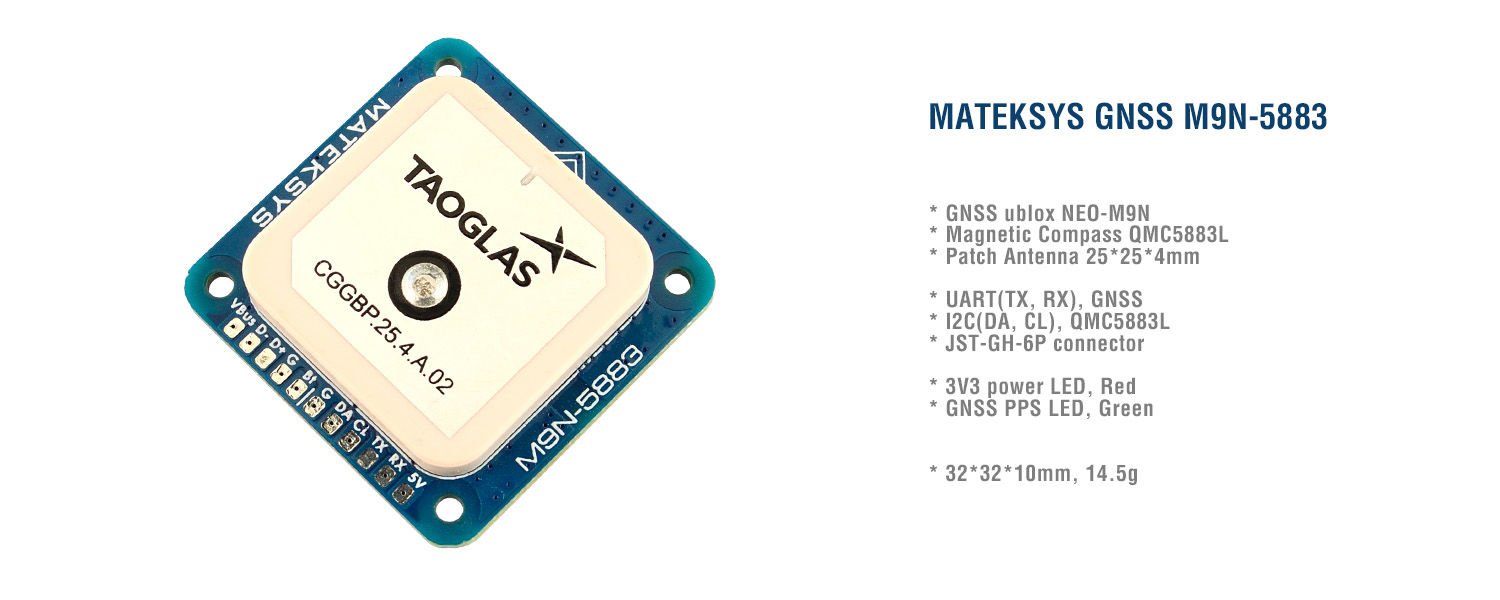 GNSS & COMPASS M9N-5883