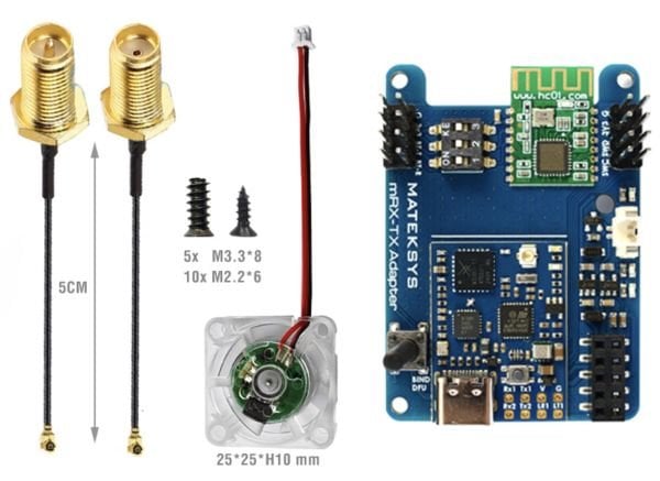 MATEKSYS mLRS MAVLink 2.4GHz TX Module Kit, mR24-30-TX