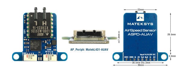 Digital Airspeed Sensor ASPD-AUAV