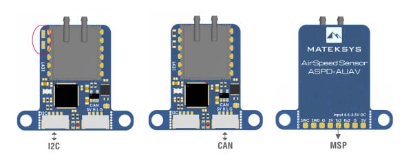 Digital Airspeed Sensor ASPD-AUAV
